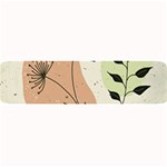 Flora Floral Flower Nature Plant Doodle Large Bar Mat 32 x8.5  Bar Mat