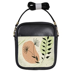 Flora Floral Flower Nature Plant Doodle Girls Sling Bag