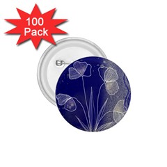 Flower Nature Abstract Art 1 75  Buttons (100 Pack) 