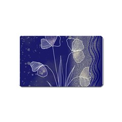 Flower Nature Abstract Art Magnet (name Card)