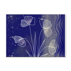 Flower Nature Abstract Art Sticker A4 (10 Pack)