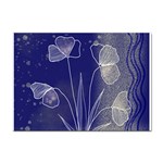 Flower Nature Abstract Art Sticker A4 (10 pack) Front