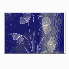 Flower Nature Abstract Art Postcards 5  X 7  (pkg Of 10)