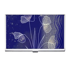 Flower Nature Abstract Art Business Card Holder