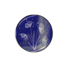 Flower Nature Abstract Art Hat Clip Ball Marker (10 Pack)