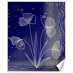 Flower Nature Abstract Art Canvas 16  X 20 