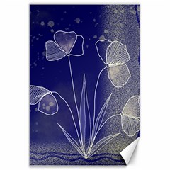 Flower Nature Abstract Art Canvas 20  X 30 