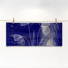 Flower Nature Abstract Art Hand Towel