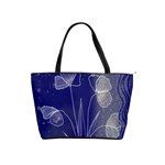 Flower Nature Abstract Art Classic Shoulder Handbag Front