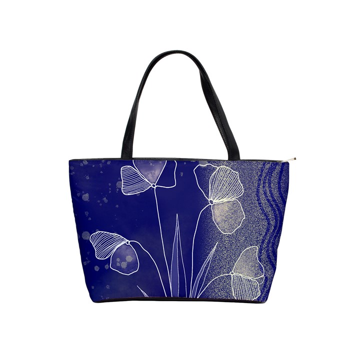 Flower Nature Abstract Art Classic Shoulder Handbag