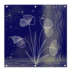 Flower Nature Abstract Art Banner And Sign 4  X 4 