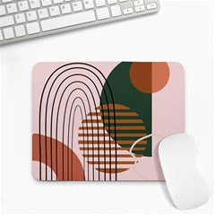 Line Forms Art Drawing Background Small Mousepad