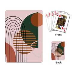 Line Forms Art Drawing Background Playing Cards Single Design (rectangle)