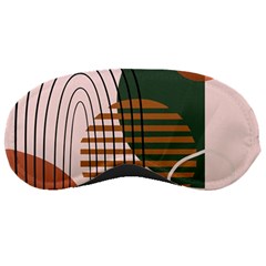 Line Forms Art Drawing Background Sleep Mask