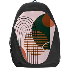 Line Forms Art Drawing Background Backpack Bag