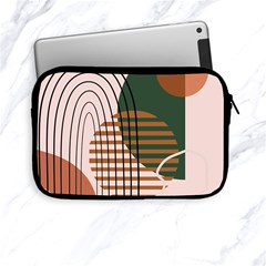 Line Forms Art Drawing Background Apple Ipad Mini Zipper Cases by Maspions