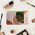 Line Forms Art Drawing Background Cosmetic Bag (XS) Back