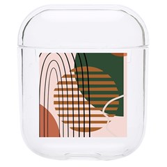 Line Forms Art Drawing Background Hard Pc Airpods 1/2 Case