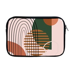 Line Forms Art Drawing Background Apple Macbook Pro 17  Zipper Case