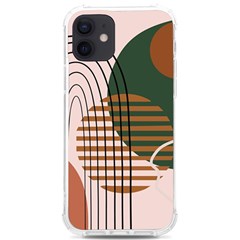 Line Forms Art Drawing Background Iphone 12/12 Pro Tpu Uv Print Case