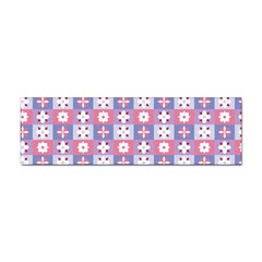 Flower Art Pattern Geometric Sticker Bumper (10 Pack)