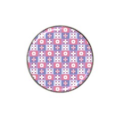 Flower Art Pattern Geometric Hat Clip Ball Marker