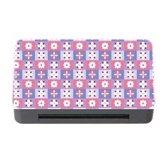 Flower Art Pattern Geometric Memory Card Reader With Cf