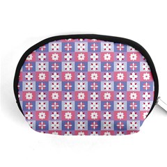 Flower Art Pattern Geometric Accessory Pouch (medium)