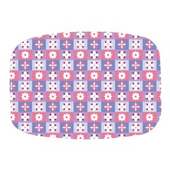 Flower Art Pattern Geometric Mini Square Pill Box