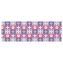 Flower Art Pattern Geometric Banner And Sign 12  X 4 