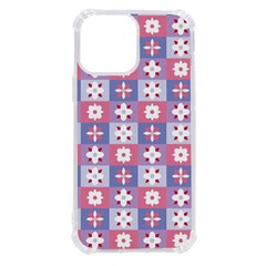 Flower Art Pattern Geometric Iphone 13 Pro Max Tpu Uv Print Case by Maspions