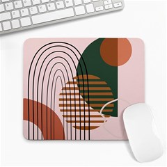 Line Forms Art Drawing Background Large Mousepad by Maspions