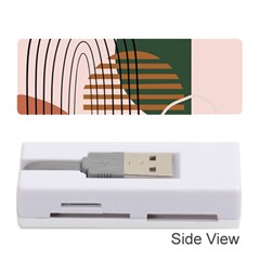 Line Forms Art Drawing Background Memory Card Reader (stick)