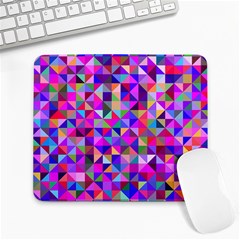 Floor Colorful Triangle Large Mousepad