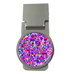 Floor Colorful Triangle Money Clips (round) 