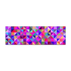 Floor Colorful Triangle Sticker (bumper)