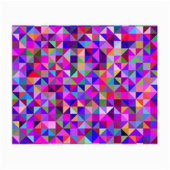 Floor Colorful Triangle Small Glasses Cloth (2 Sides) by Maspions