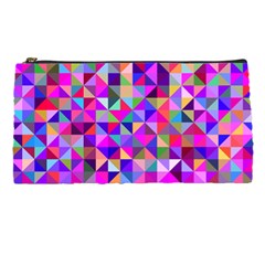 Floor Colorful Triangle Pencil Case