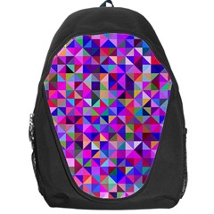 Floor Colorful Triangle Backpack Bag