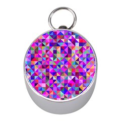 Floor Colorful Triangle Mini Silver Compasses