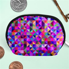 Floor Colorful Triangle Accessory Pouch (medium)