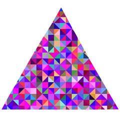 Floor Colorful Triangle Wooden Puzzle Triangle