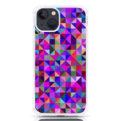 Floor Colorful Triangle Iphone 13 Tpu Uv Print Case