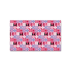 Scandinavian Abstract Pattern Sticker Rectangular (10 Pack)