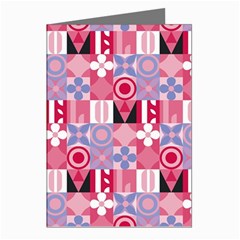 Scandinavian Abstract Pattern Greeting Cards (pkg Of 8) by Maspions