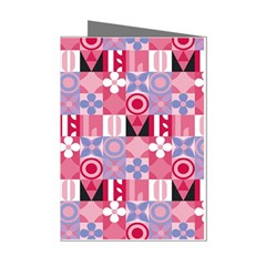 Scandinavian Abstract Pattern Mini Greeting Cards (pkg Of 8) by Maspions