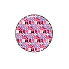 Scandinavian Abstract Pattern Hat Clip Ball Marker (10 Pack)