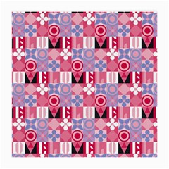 Scandinavian Abstract Pattern Medium Glasses Cloth