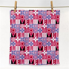 Scandinavian Abstract Pattern Face Towel by Maspions