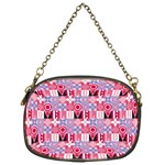 Scandinavian Abstract Pattern Chain Purse (One Side) Front